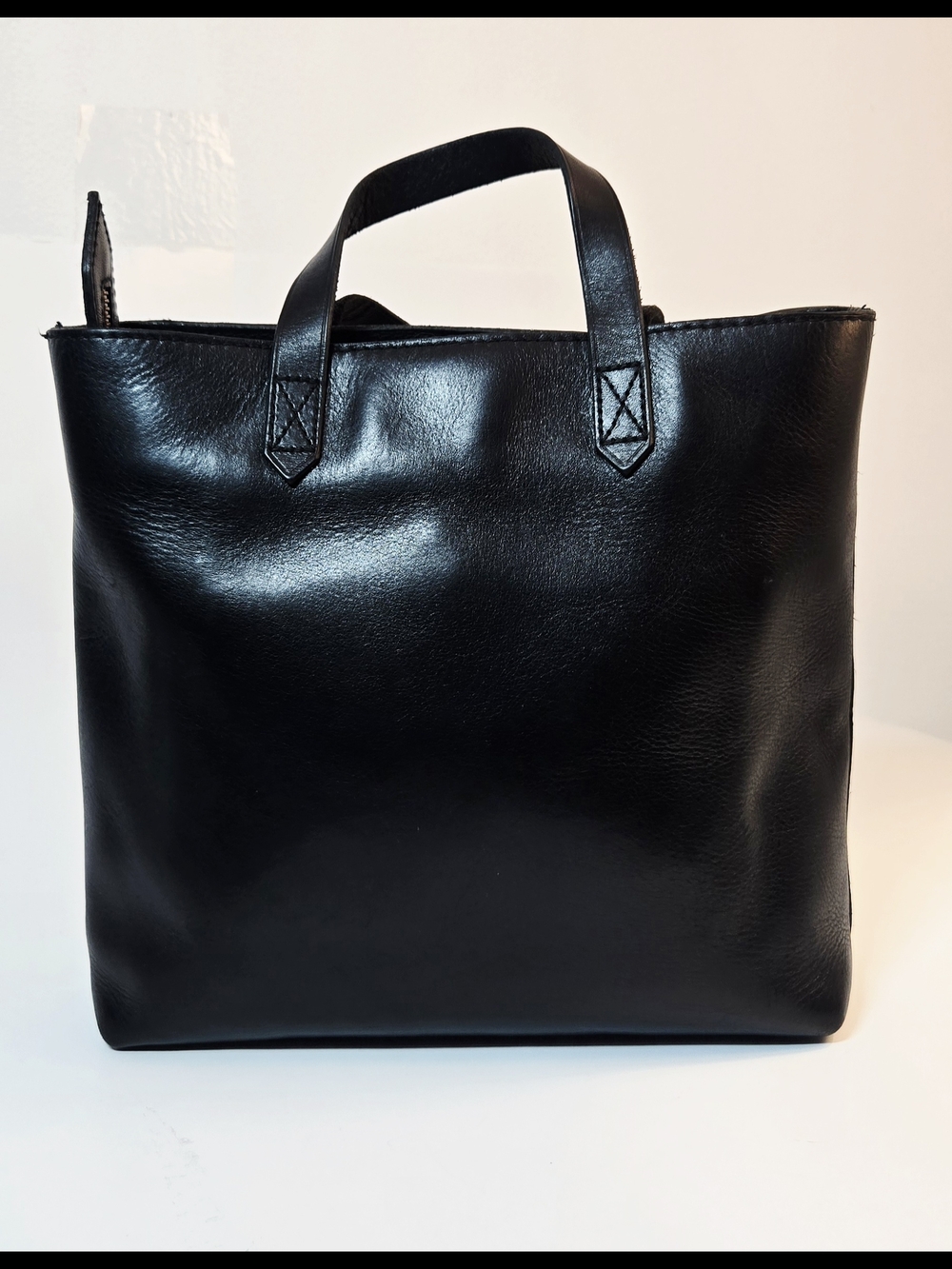 Madewell Small Transporter  Leather Crossbody Tote